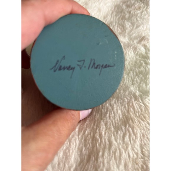 Vintage Wooden Trinket Ring Box - Picture 3 of 4